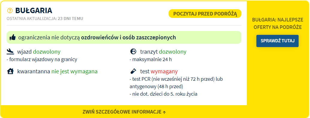 zarezerwuj wczasy w bulgarii