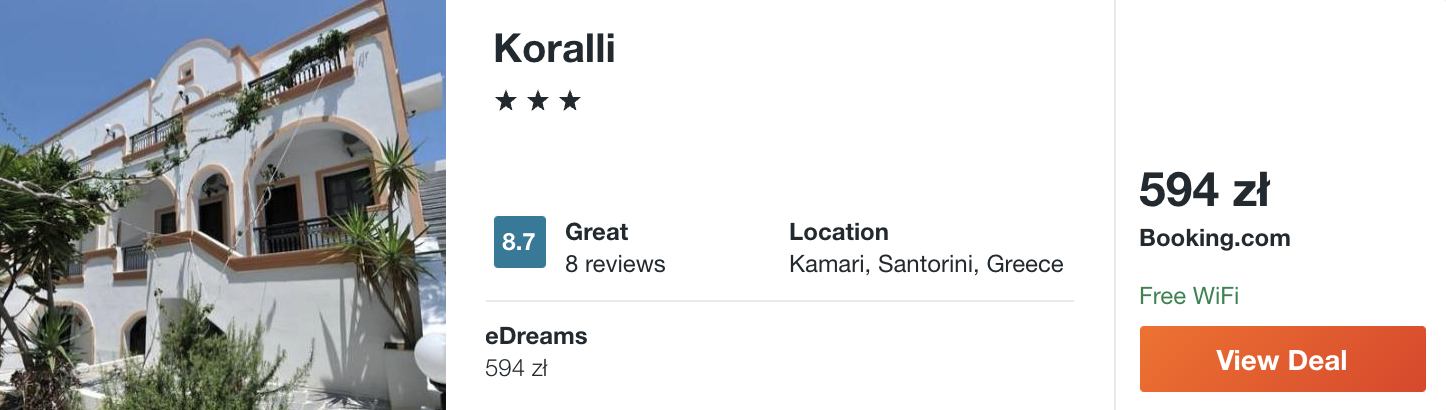 zarezerwuj hotel na santorynie