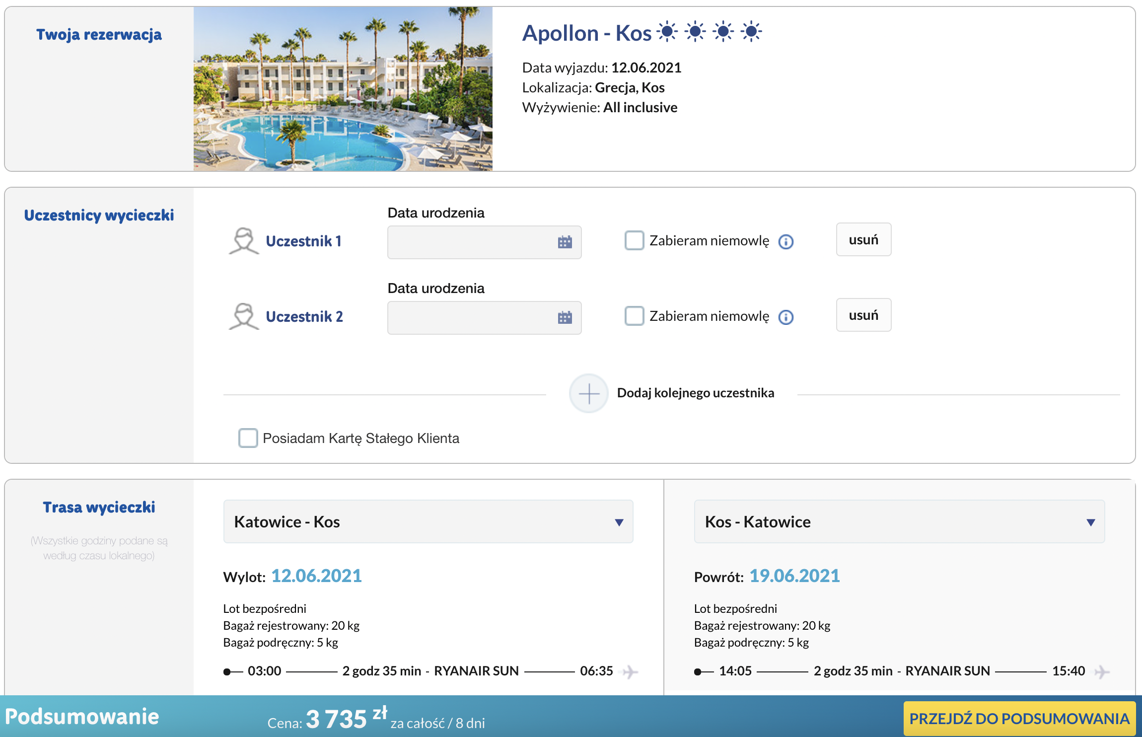 zarezerwuj wczasy na kos