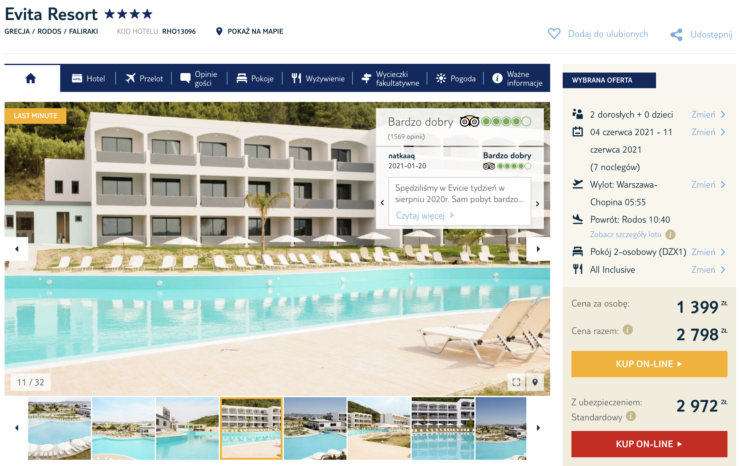 zarezerwuj wczasy na rodos