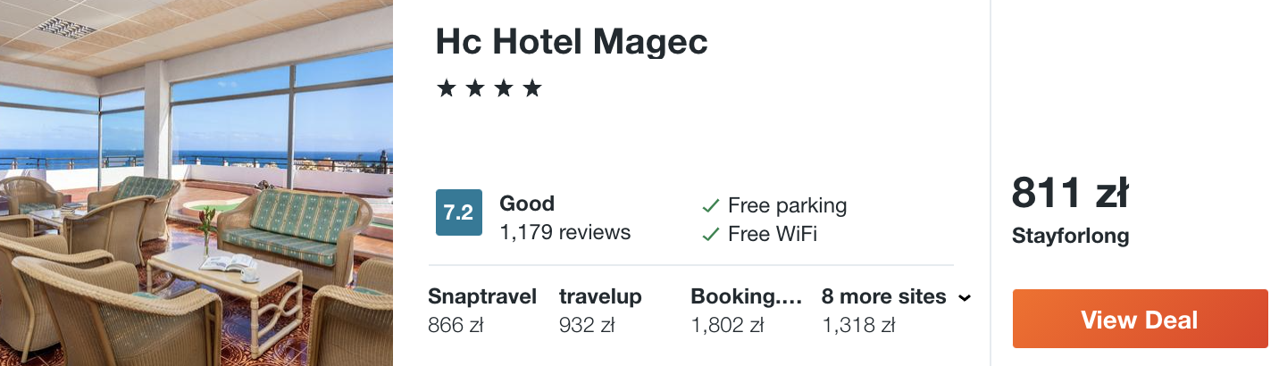 zarezerwuj hotel na teneryfie
