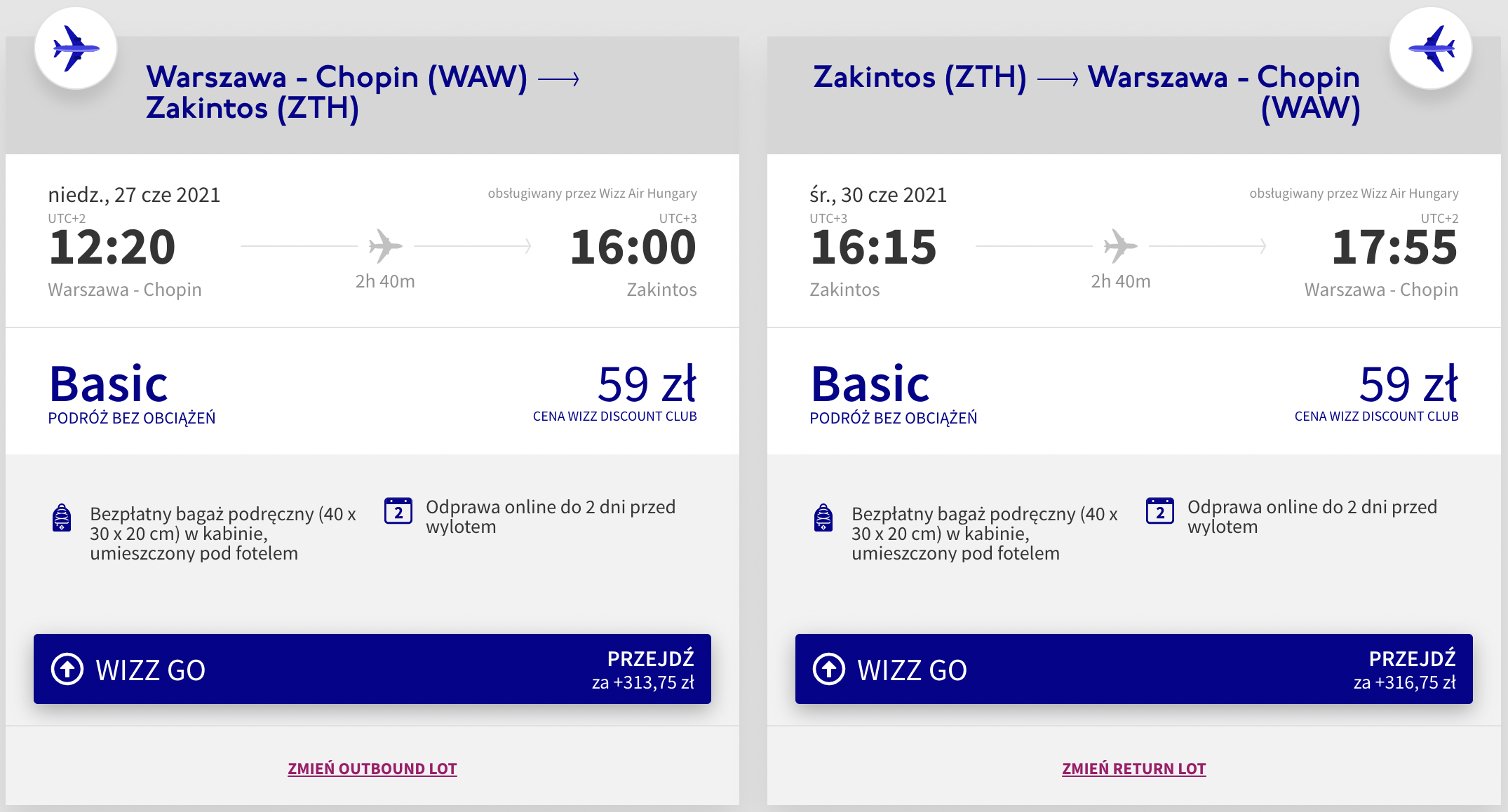 zarezerwuj loty na zakintos