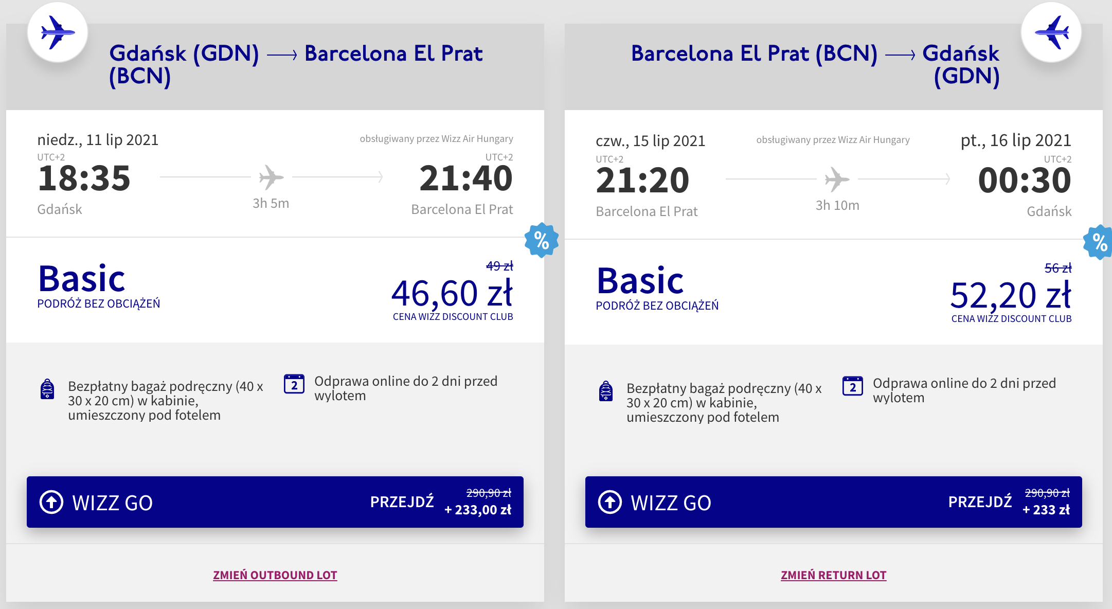 zarezerwuj loty do barcelony