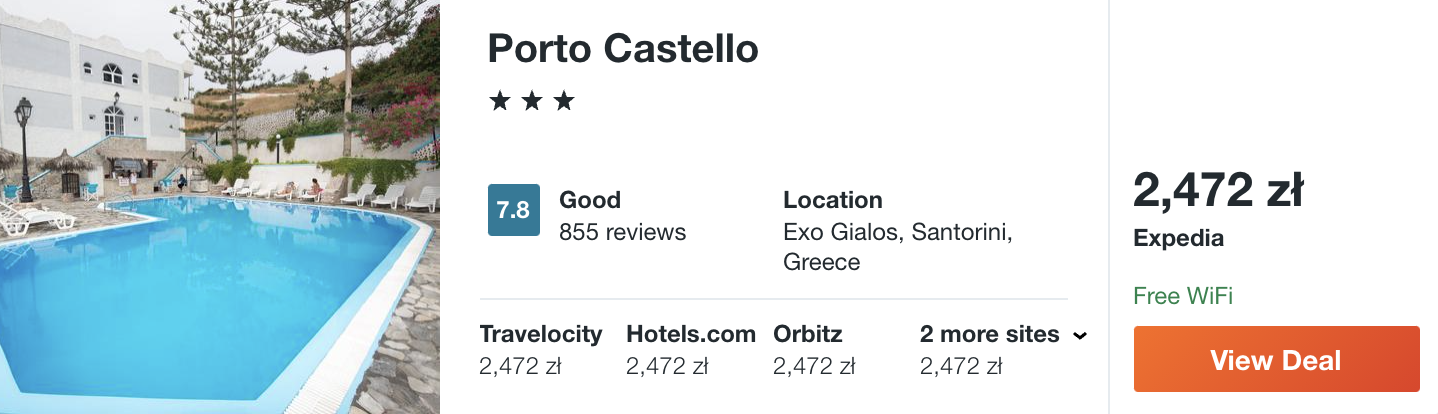 zarezerwuj hotel na santoryn