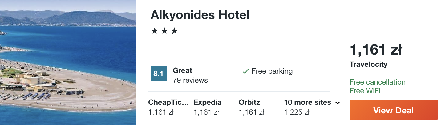 zarezerwuj hotel na rodos