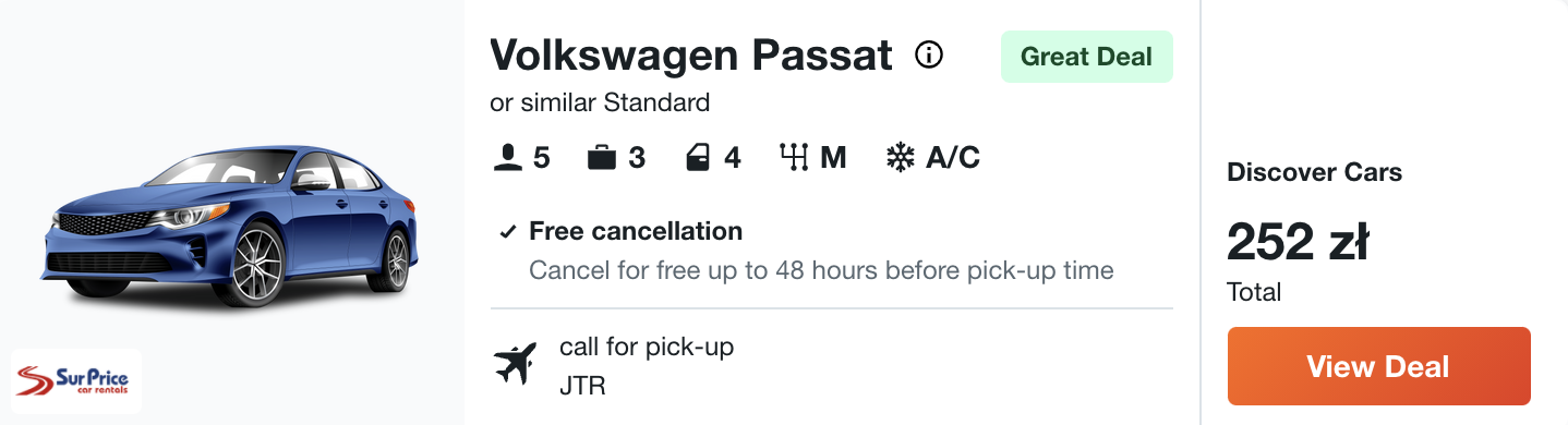 zarezerwuj auto w rijece