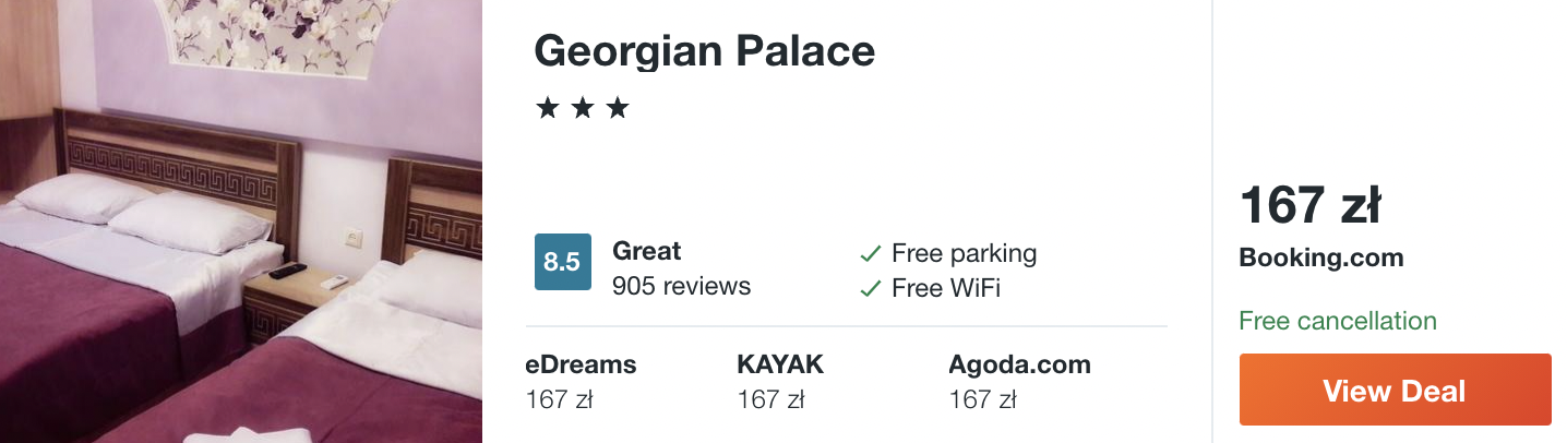 zarezerwuj hotel w kutaisi