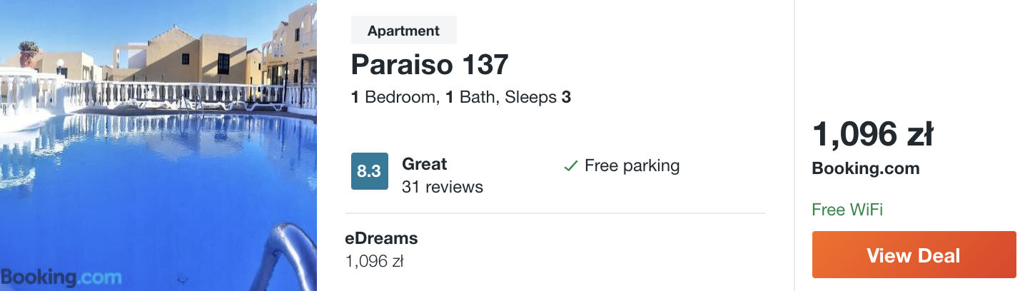 zarezerwuj hotel na fue
