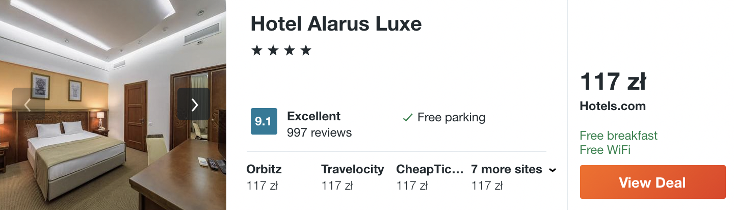 zarezerwuj hotel