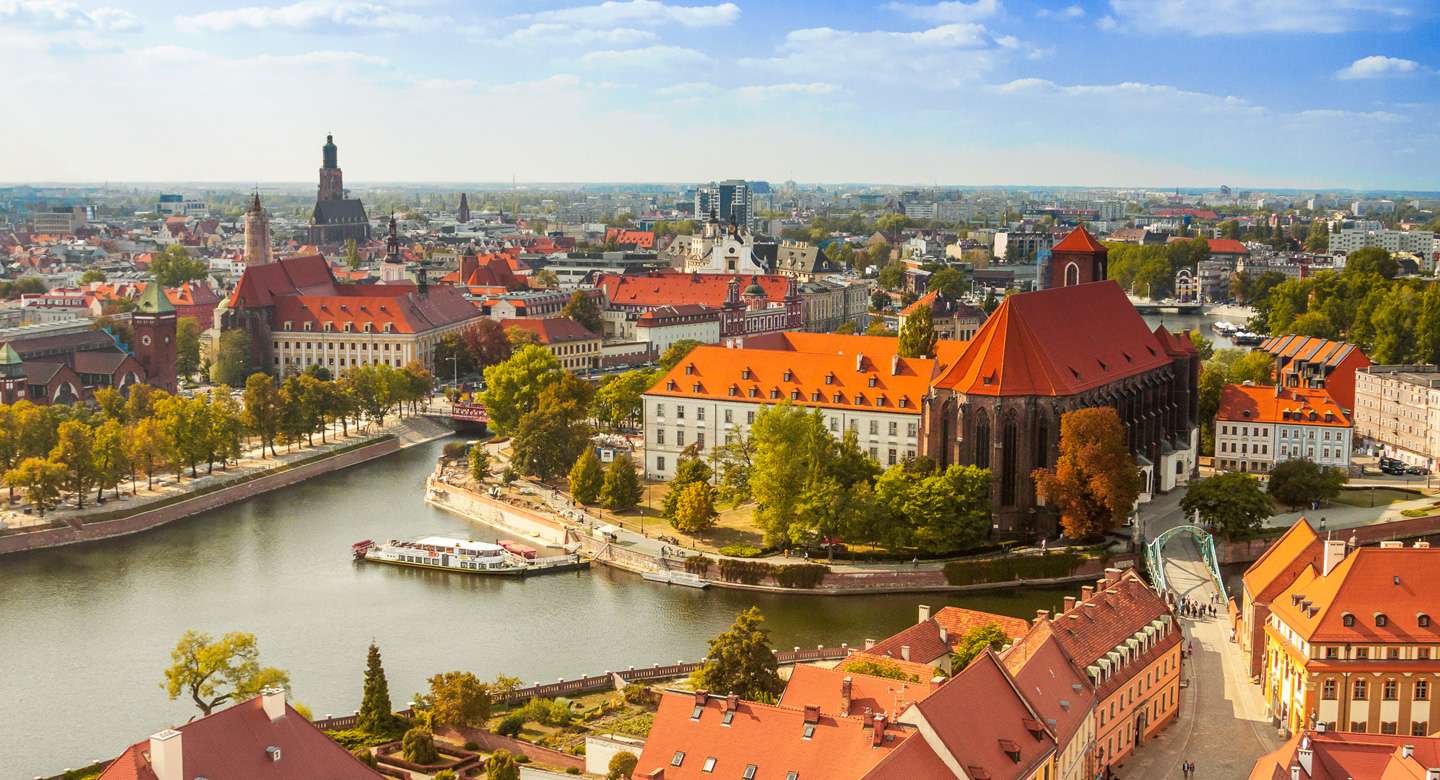 Jesień we Wrocławiu: 3* hotel w centrum miasta (na wyspie) ze śniadaniami za 179 PLN/pokój