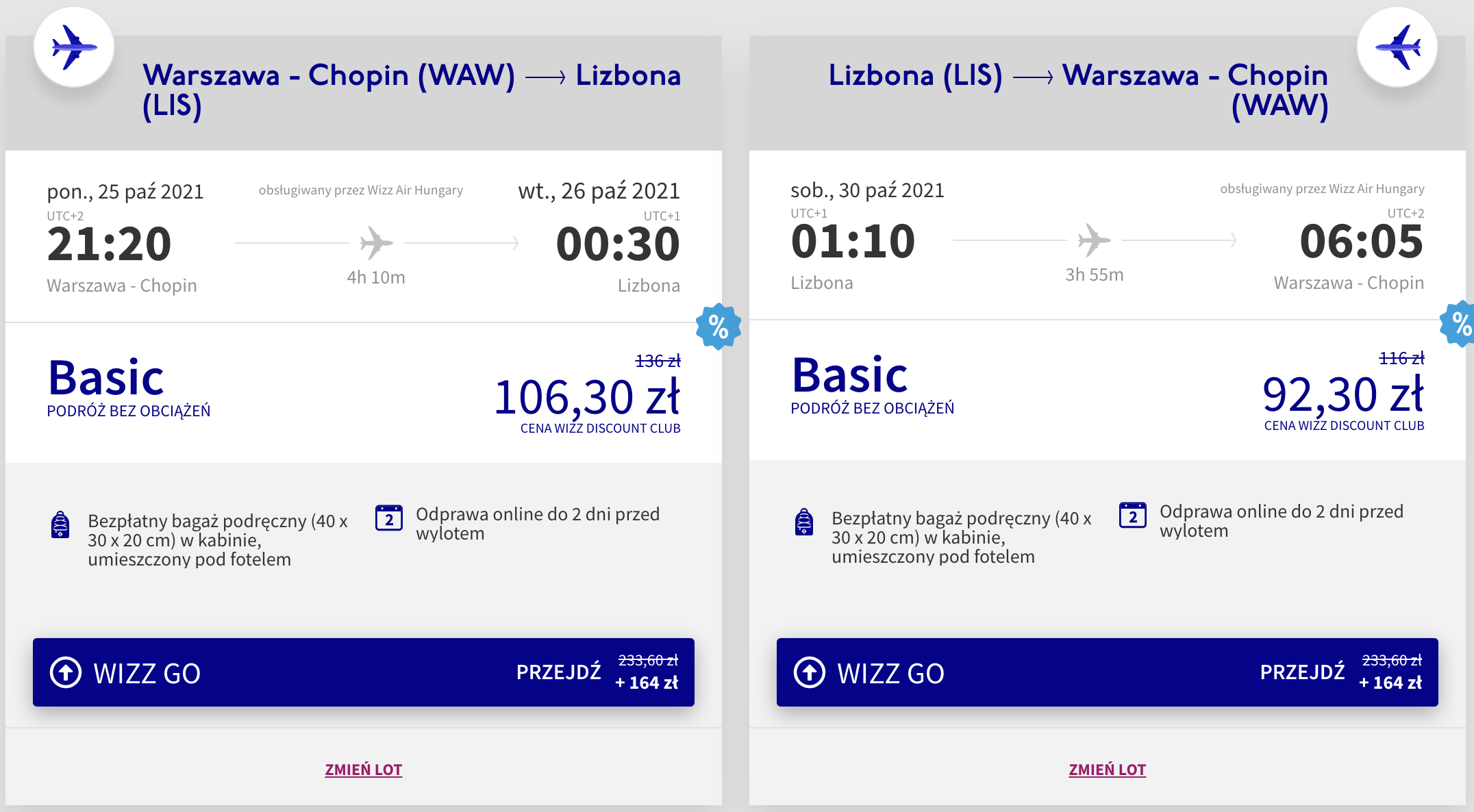 zarezerwuj loty