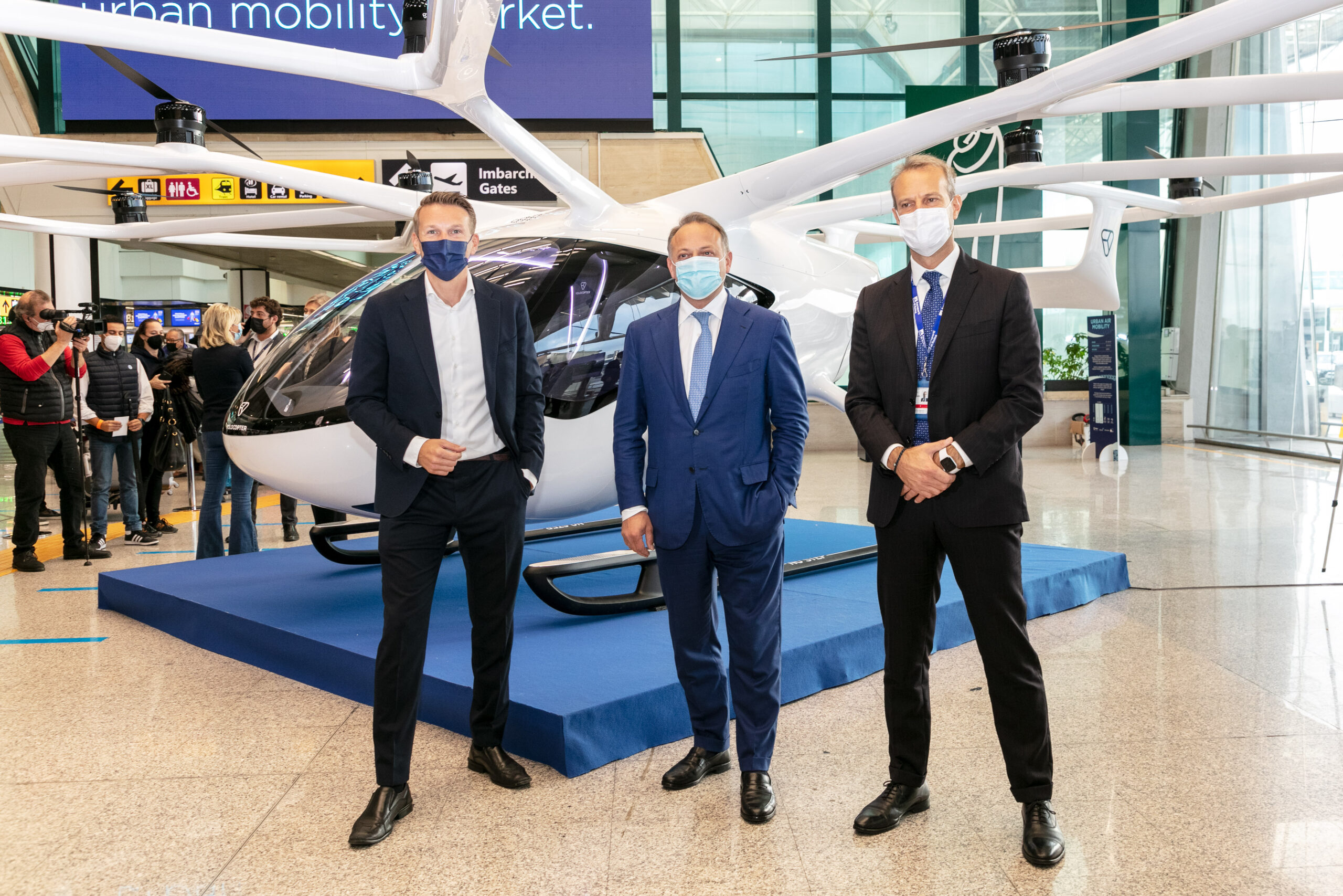 volocopter lotnisko w rzymie