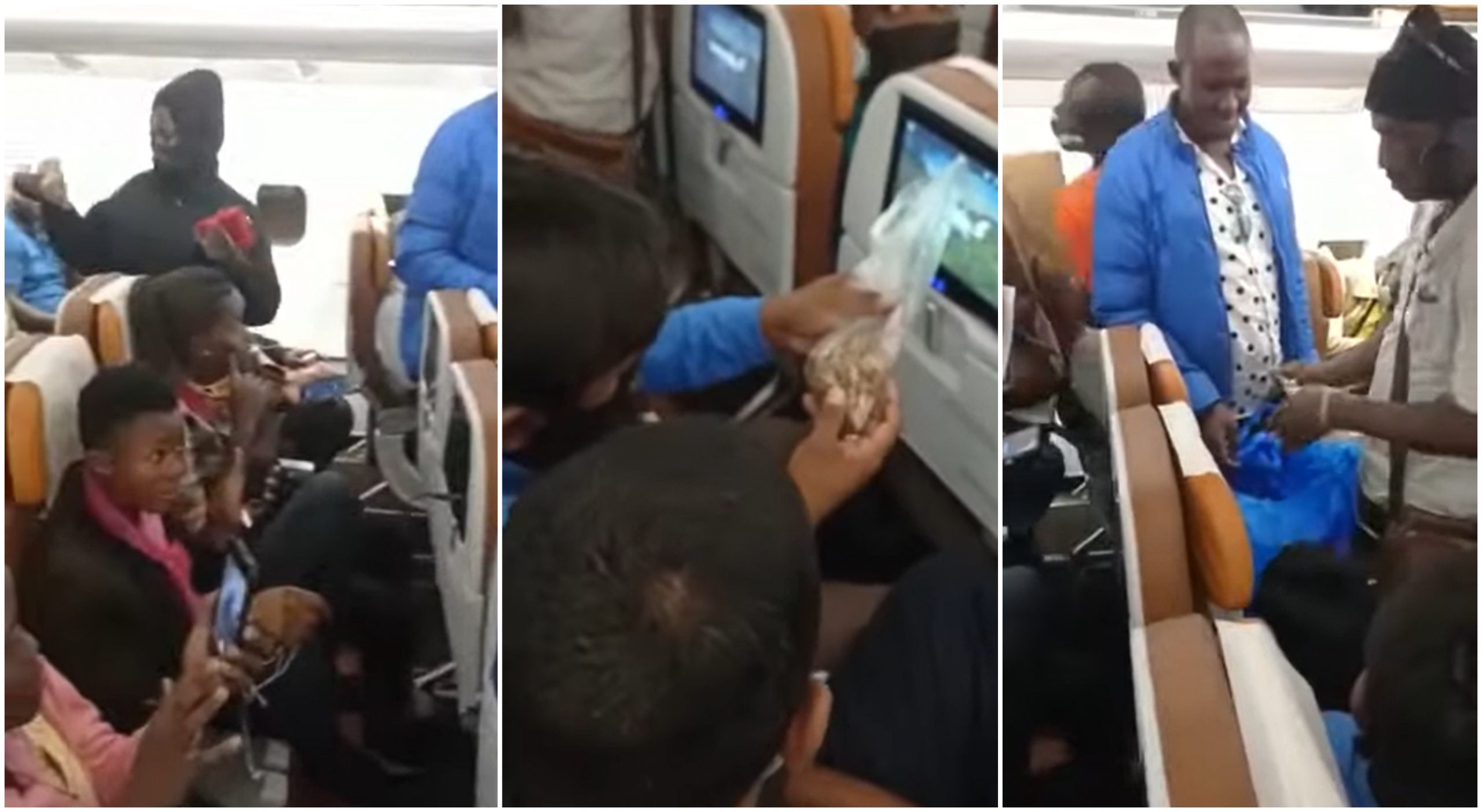 Kilku pasażerów zamieniło samolot w bazar. Zostali aresztowani, ale… linia wzięła z nich przykład