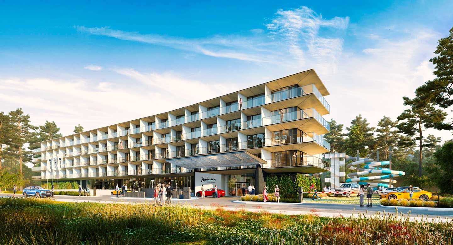 Bałtyk: 4* Radisson Resort Kołobrzeg z wyżywieniem i dostępem do aquaparku od 349 PLN/pokój