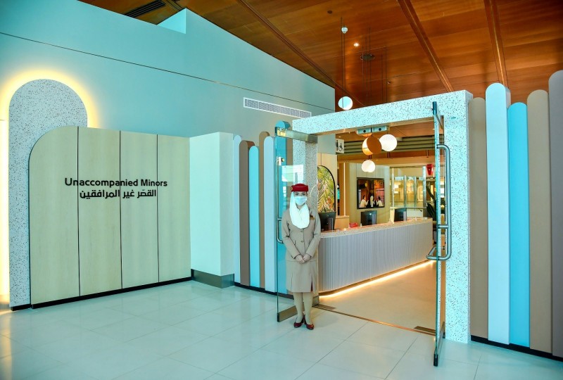 poczekalnia dla dzieci emirates