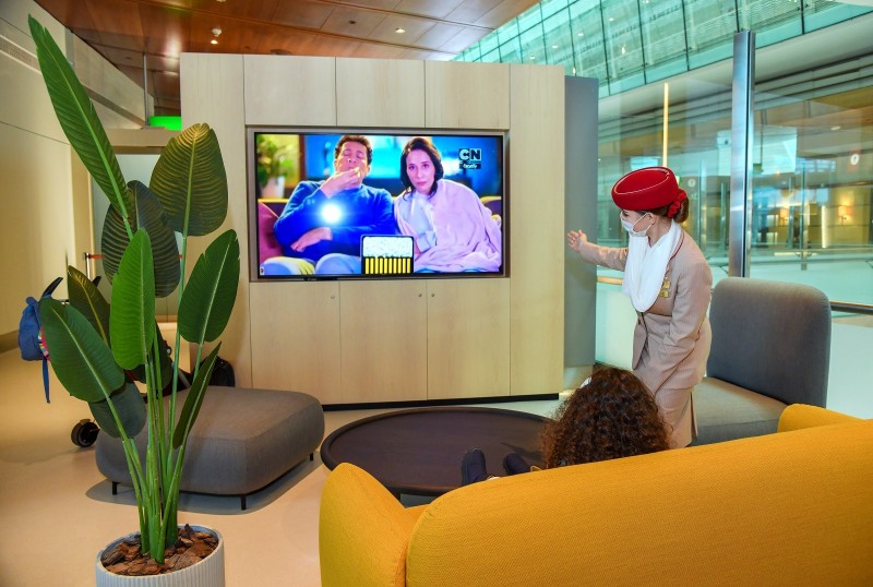 poczekalnia dla dzieci emirates