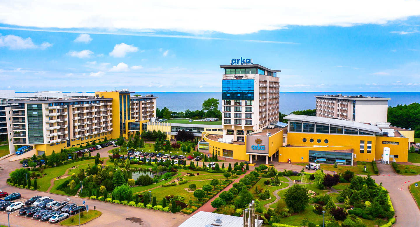 Urlop nad Bałtykiem: 4* hotel Arka Medical Spa z wyżywieniem od 249 PLN/pokój