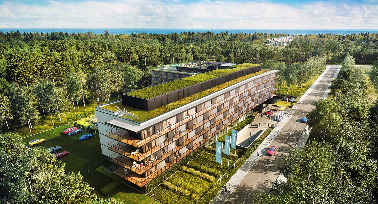Urlop nad Bałtykiem: noclegi z wyżywieniem w 4* Radisson Resort Kołobrzeg od 359 PLN/pokój