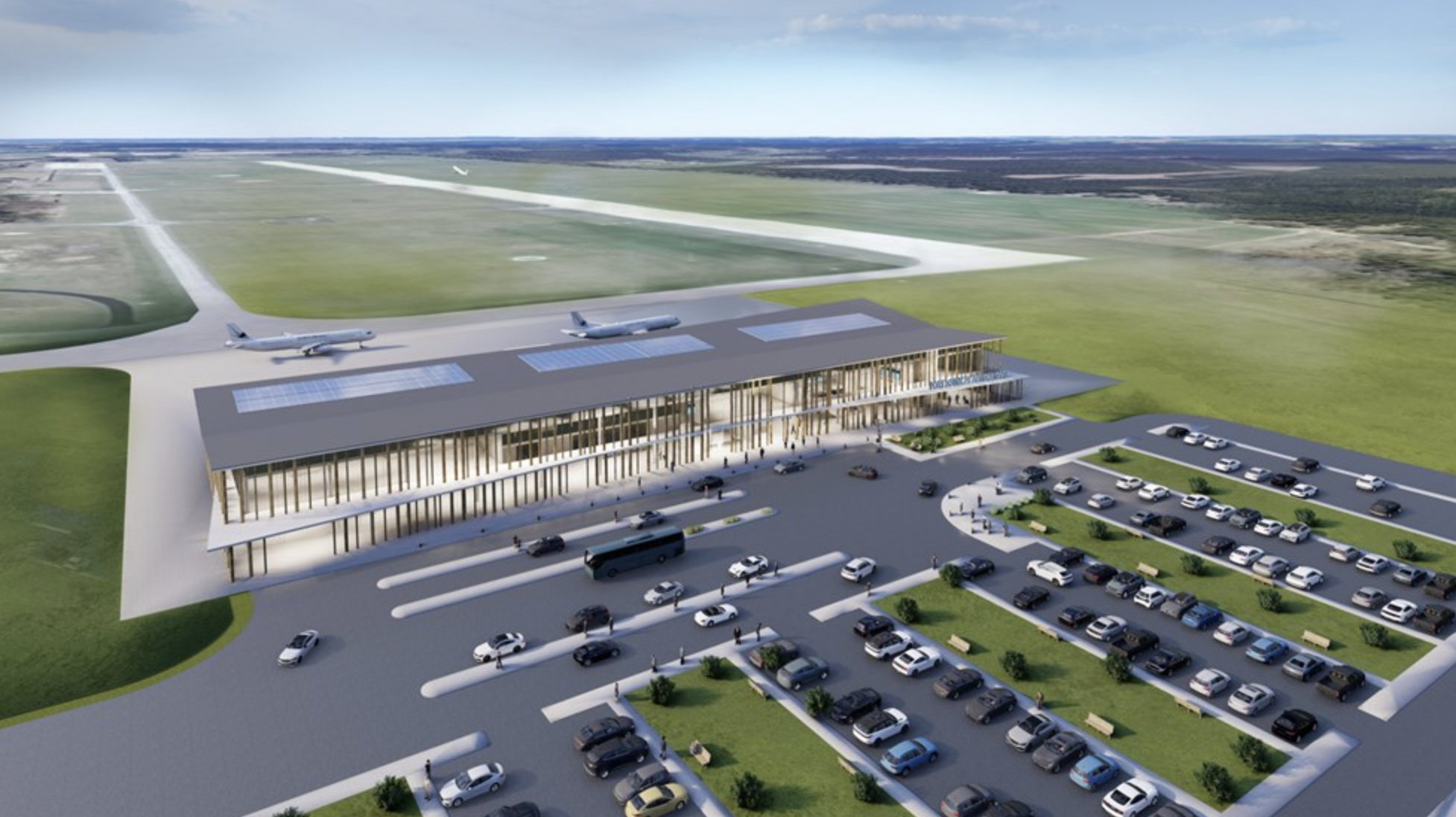 To polskie lotnisko zmieni się nie do poznania! Zamiast dworcowej ciasnoty będą mieli nowoczesny terminal