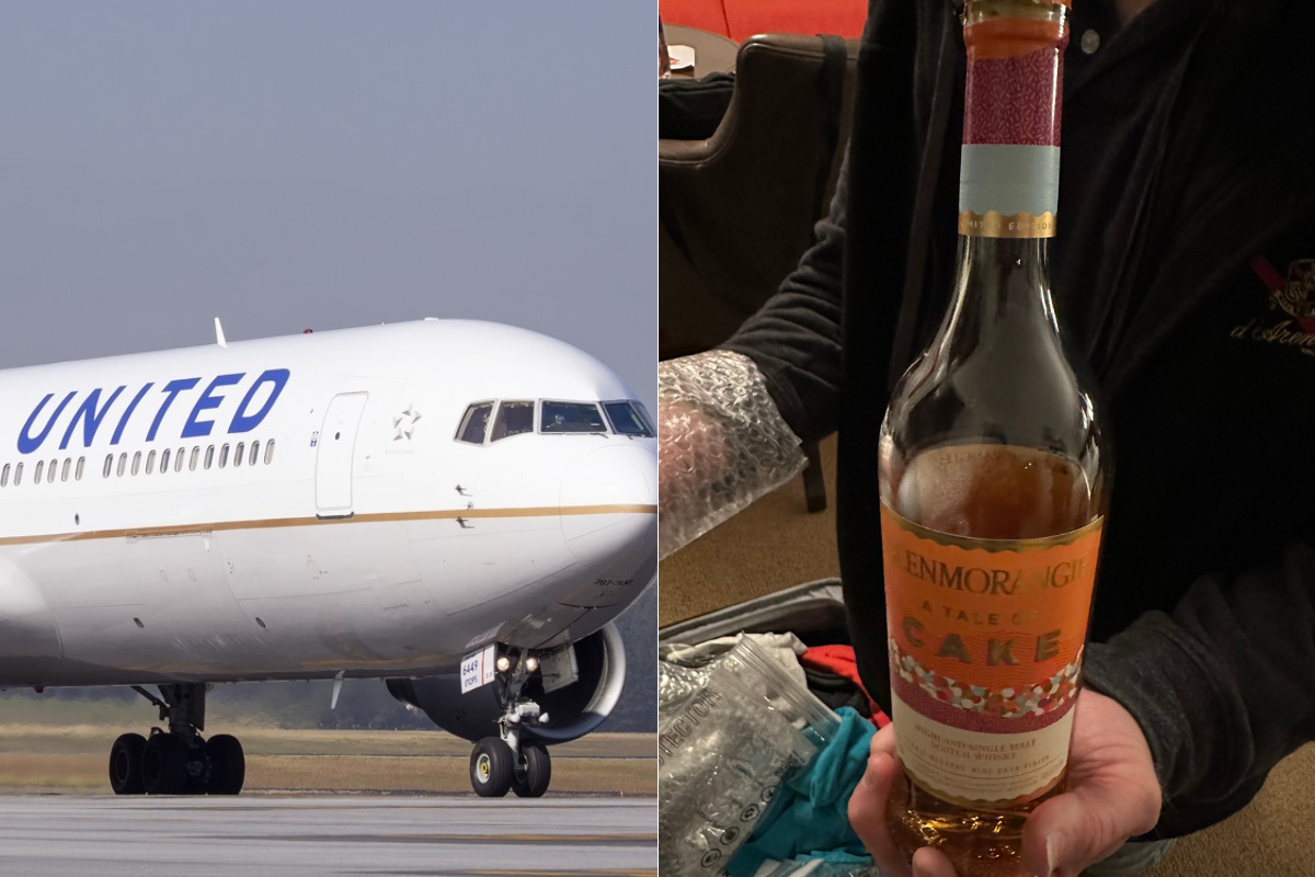 Z jego bagażu wyparowała 1/3 butelki drogiej whisky. Pasażer oskarża pracowników lotniska o jej opróżnienie