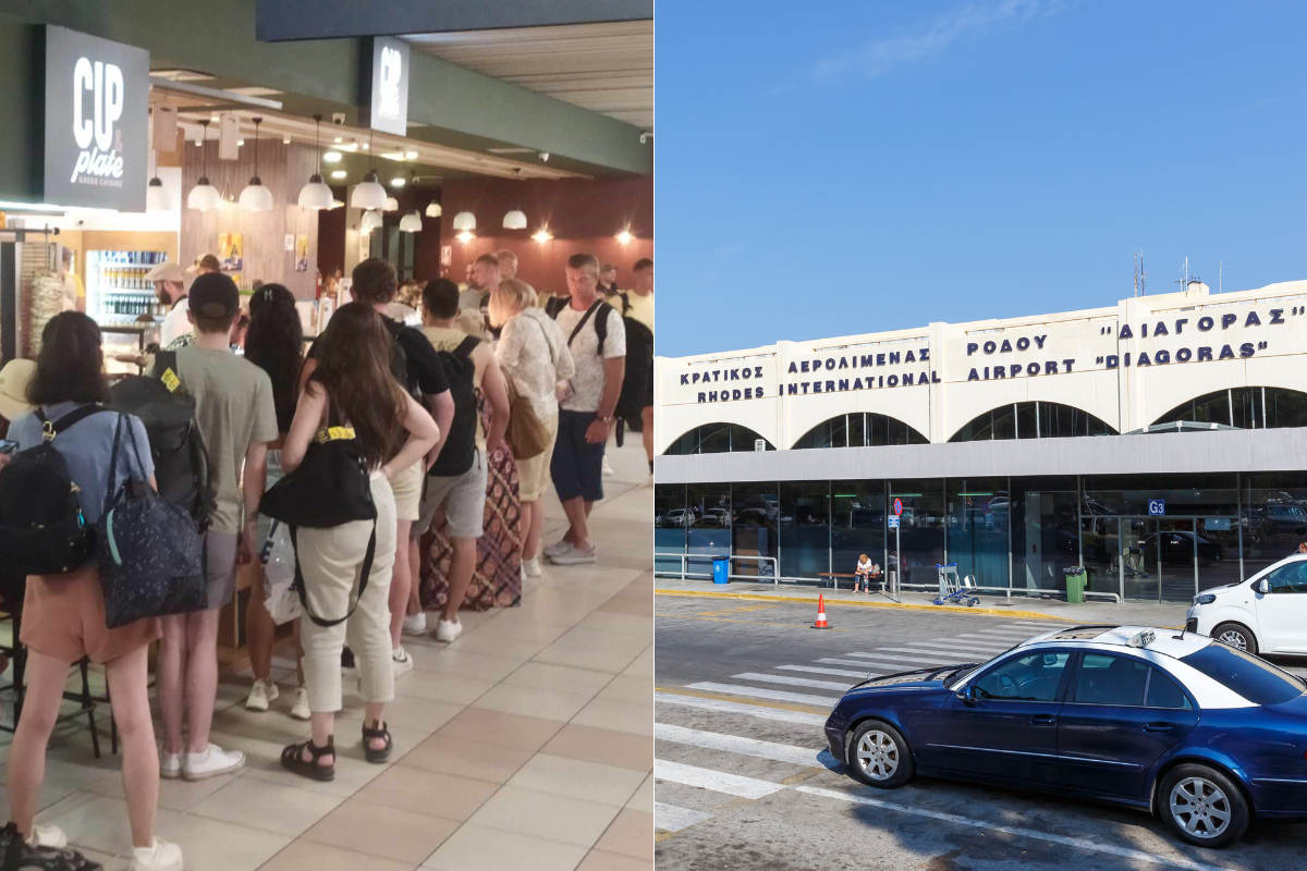 200 Polaków utknęło na Rodos. Czekają na lotnisku i nie wiadomo, kiedy wrócą do domu!