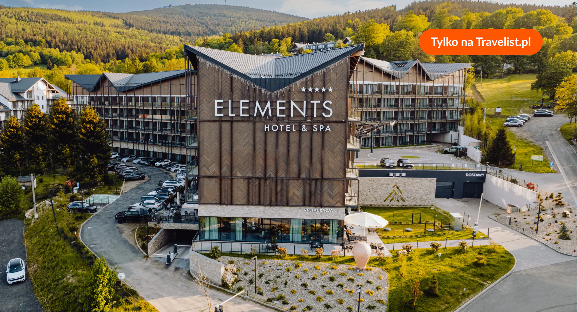 Góry Izerskie: 5* Elements Hotel & SPA & Apartments ze śniadaniami od 232 PLN/pokój