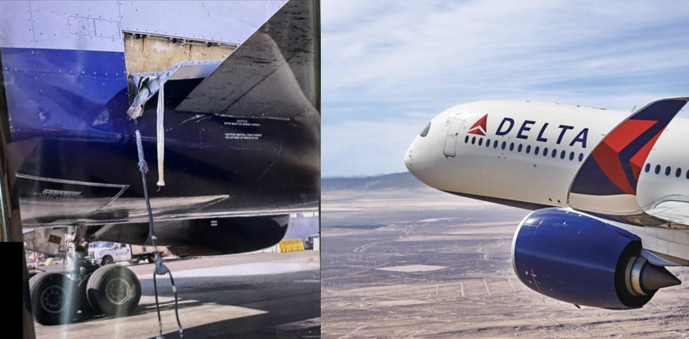 Z Boeinga 767 w trakcie lotu wypadła… nadmuchiwana zjeżdżalnia!