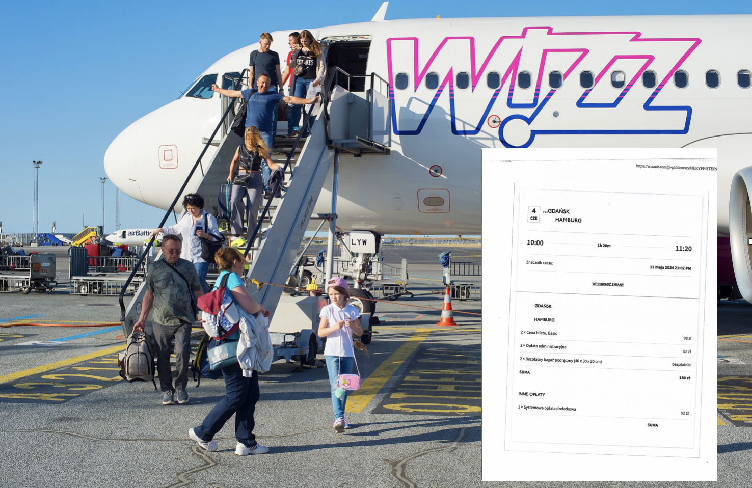Wizz Air znów dolicza tajemniczą dopłatę do ceny biletu. Niektórzy muszą przy rezerwacji dopłacić 46 zł!