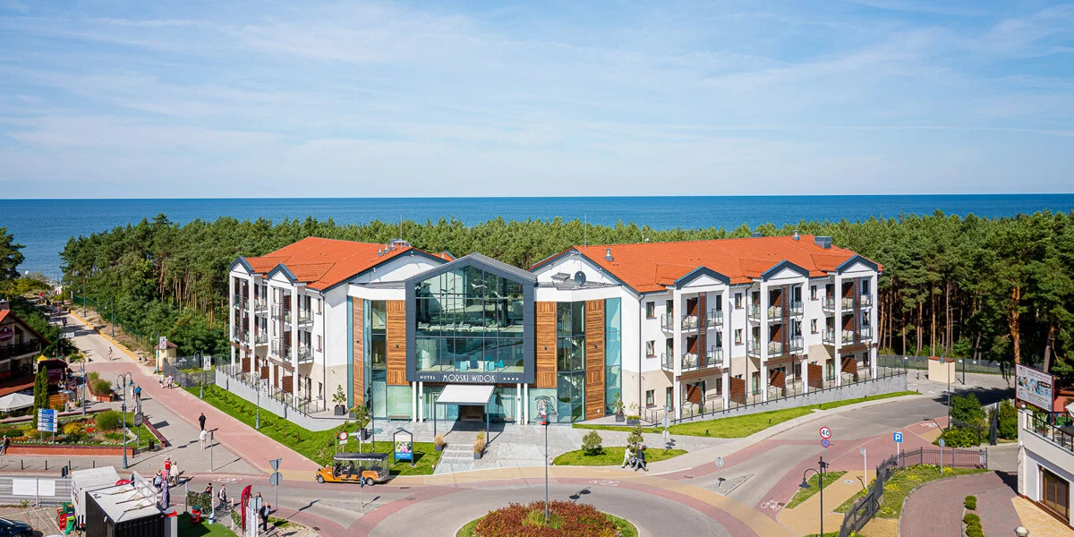 Krynica Morska: 4* hotel Morski Widok ze śniadaniami od 350 PLN/pokój