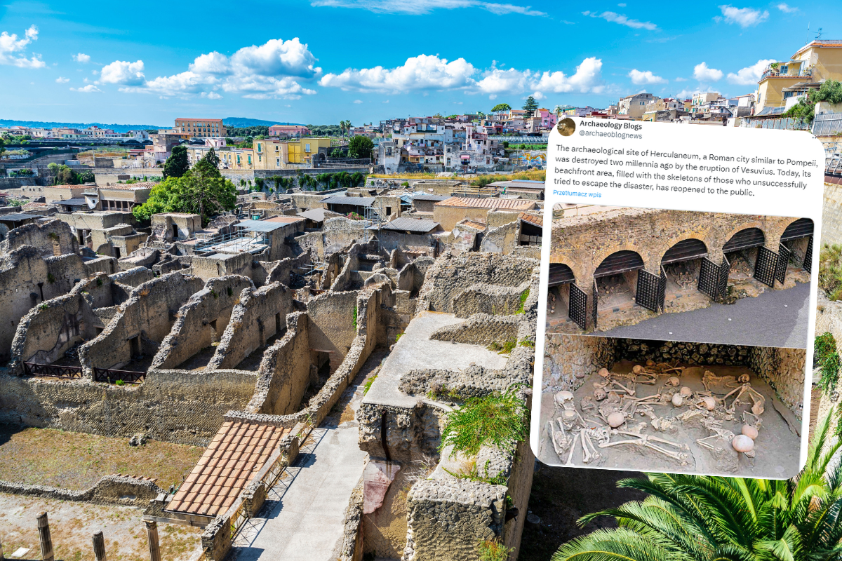 Odrestaurowano zabytkową plażę. 2 tysiące lat temu to historyczne miejsce było świadkiem kataklizmu