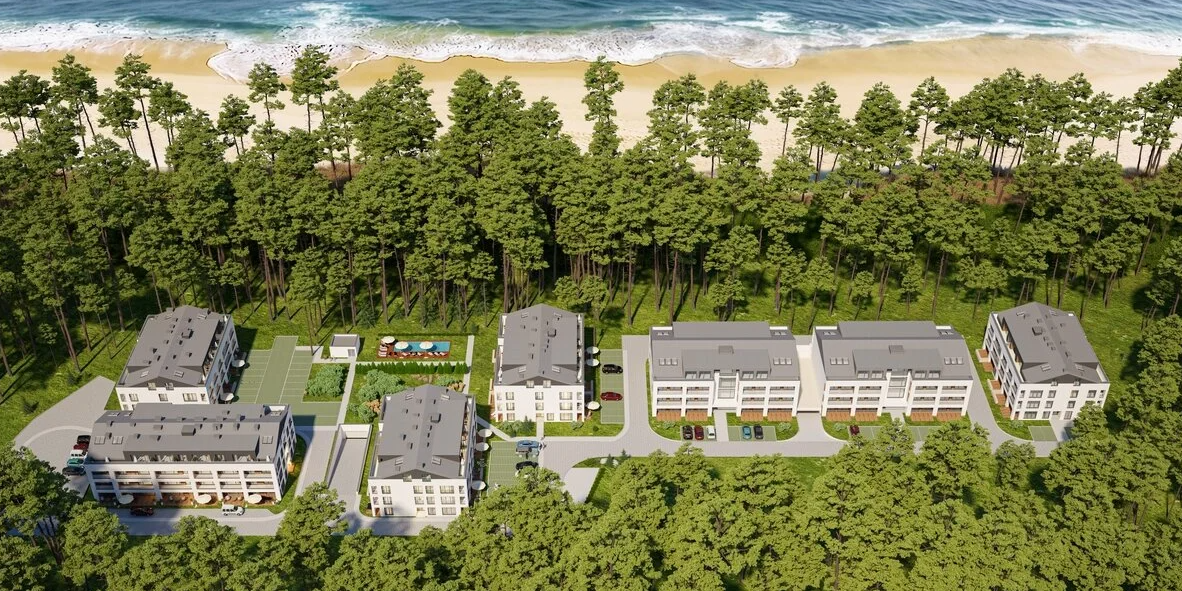 Wypoczynek 400 m od plaży: Sea Shell Apartments w Łukęcinie od 270 PLN/pokój
