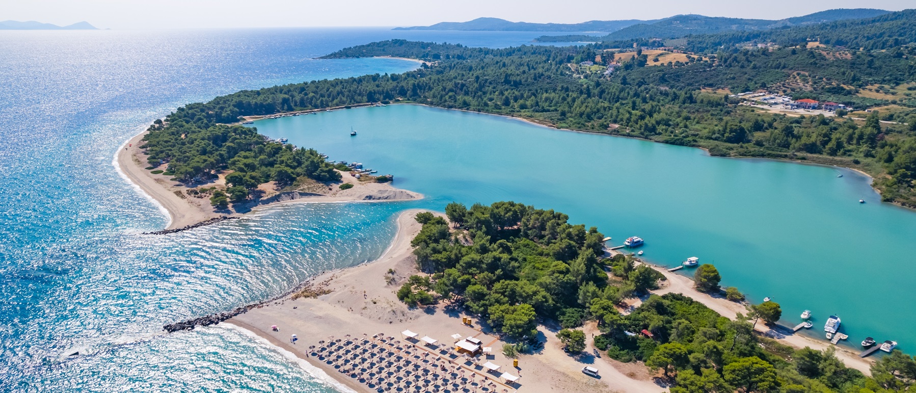 Zakończ wakacje na Chalkidiki za 1747 PLN. za 1747 PLN. Loty z Krakowa, 7 noclegów + samochód