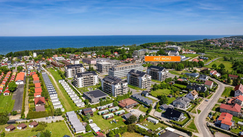 Bałtyk: apartamenty Sianożęty Pięć Mórz w Ustroniu Morskim od 270 PLN/noc