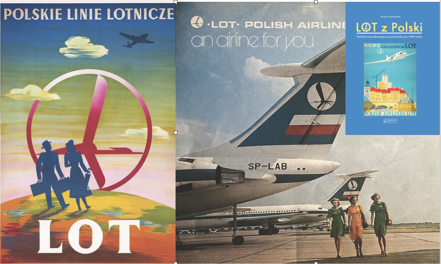 LOT walczył ze stonką i chciał wozić pasażerów helikopterami! W nowej książce o LOT jest więcej takich historii