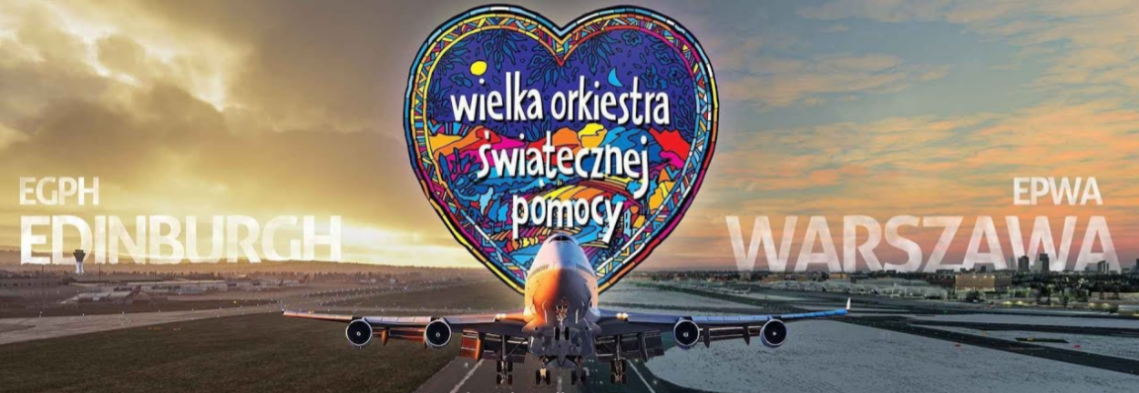 Wirtualni Piloci dla WOŚP 2025 – Pomagamy Bo Wiemy Jak To Robić!