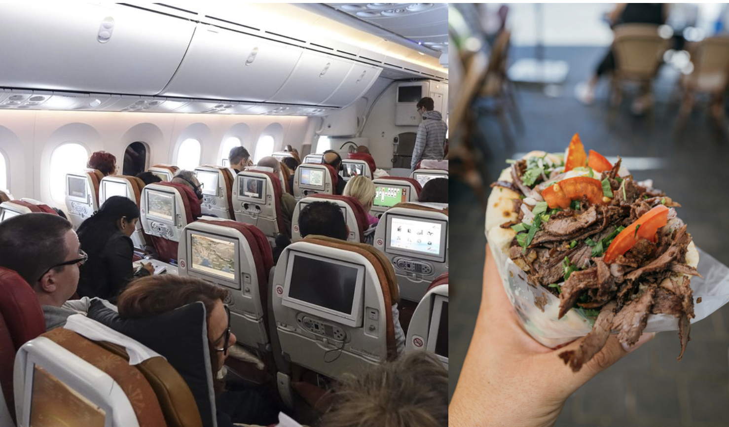 Mięso mieszane, a jakie sosy? Pierwsza duża linia zaczęła sprzedawać kebaby w samolocie!