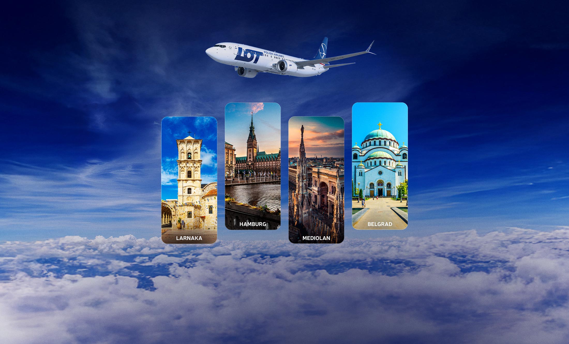 Szalona Środa w PLL LOT: loty po Europie od 359 PLN. Bilety do Egiptu za 749 PLN