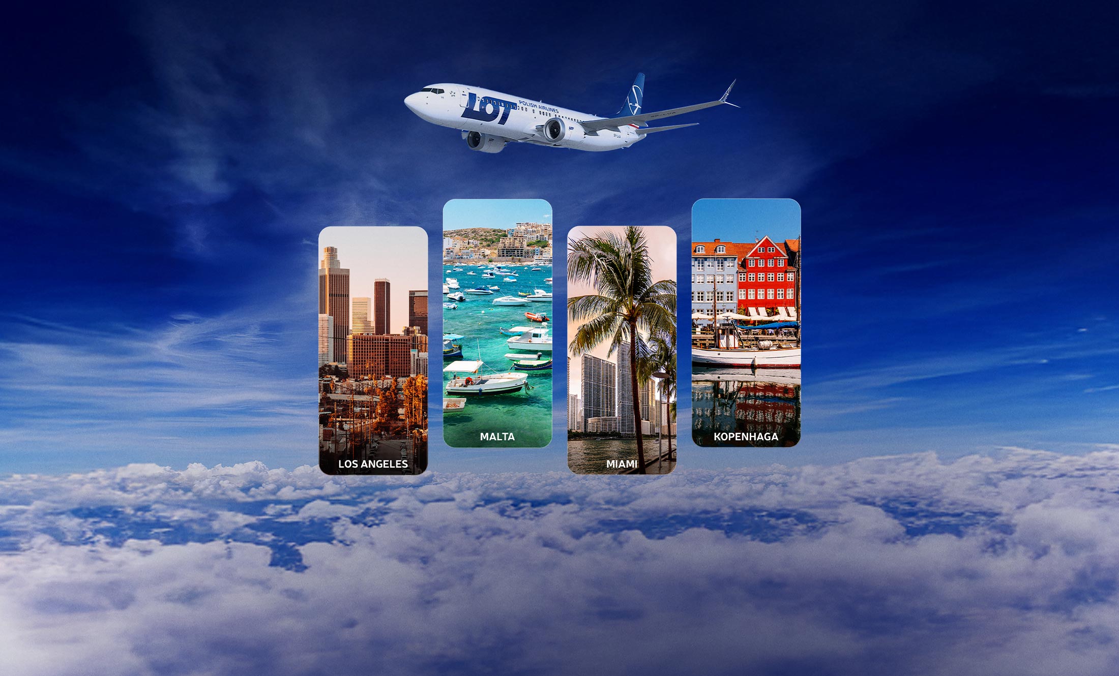 Środa, czyli dzień promocji w PLL LOT ♥️✈ Europa, USA, Afryka i inne w supercenach od 599 PLN 🤩