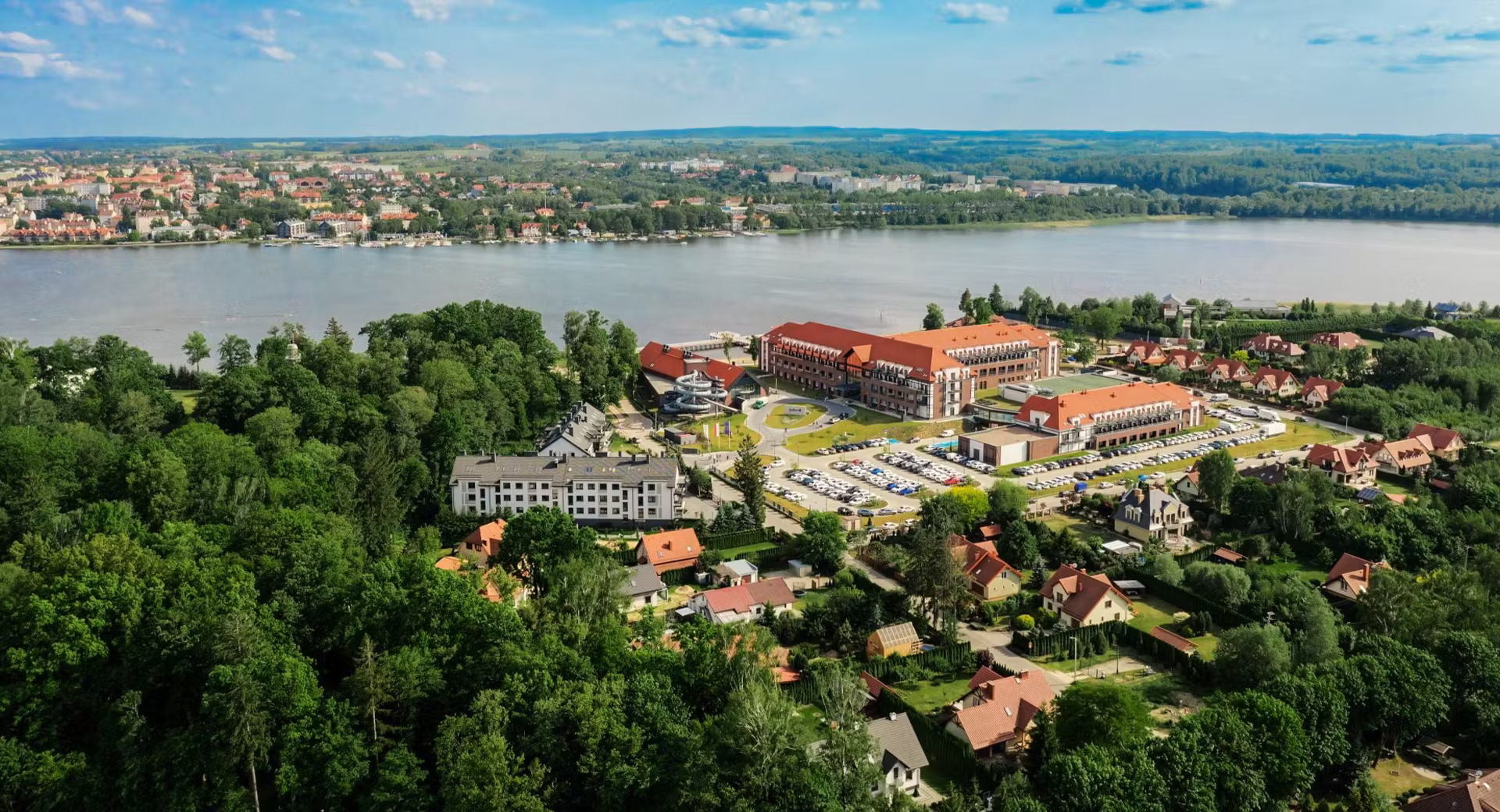 Luksus na Mazurach: 5⭐️ hotel z aquaparkiem i spa bezpośrednio nad Jeziorem Drwęckim 😎