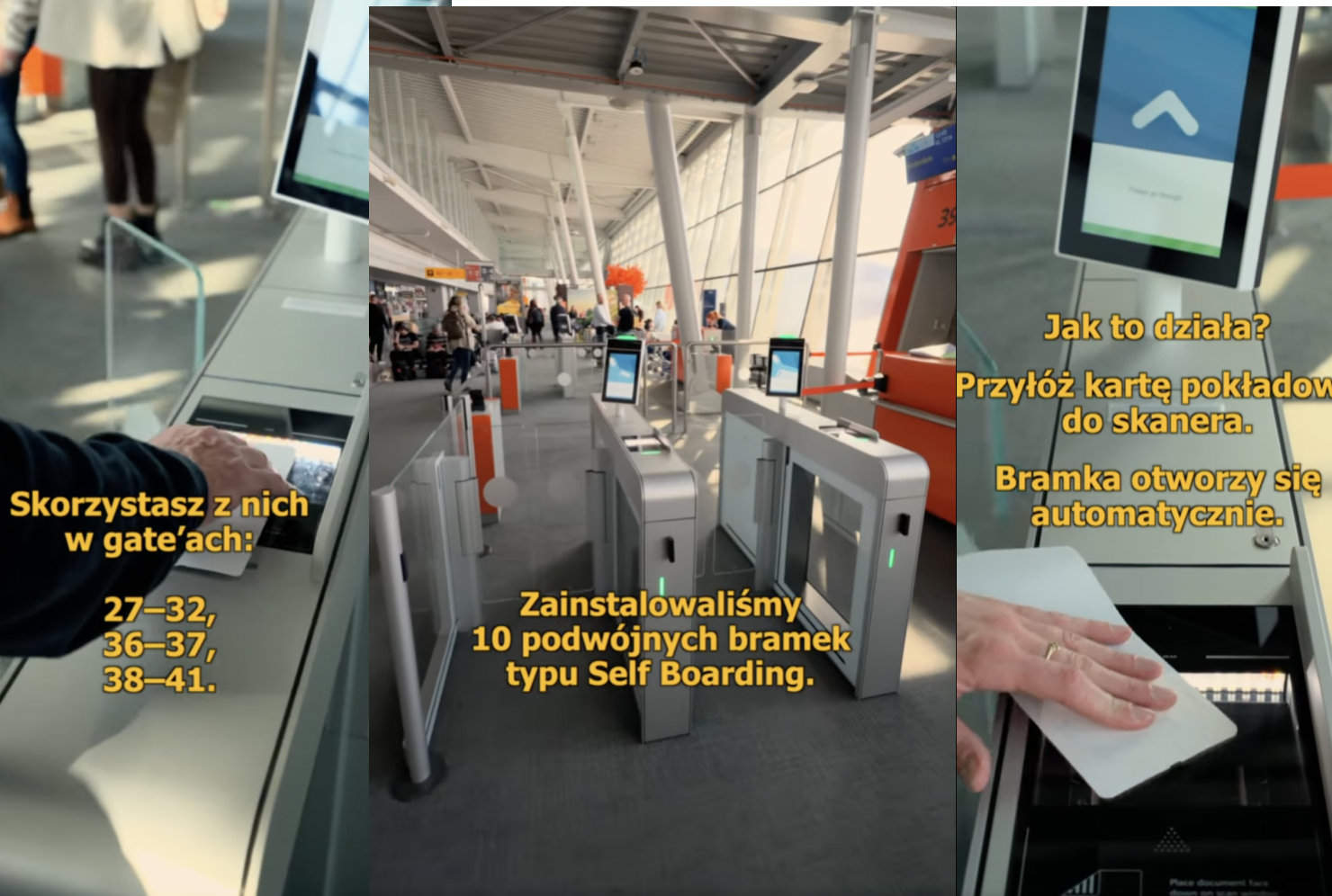 Koniec długich kolejek do boardingu? Pierwsze lotnisko w Polsce ma bramki, które zlikwidują bezsensowne czekanie