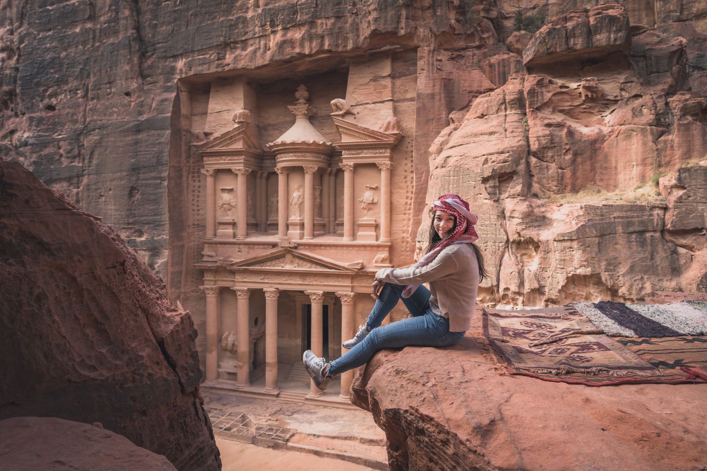 Roadtrip przez Jordanię za 764 PLN 😱😍 Zobacz Petrę, Wadi Rum i Morze Martwe i inne cuda (✈+🚗)