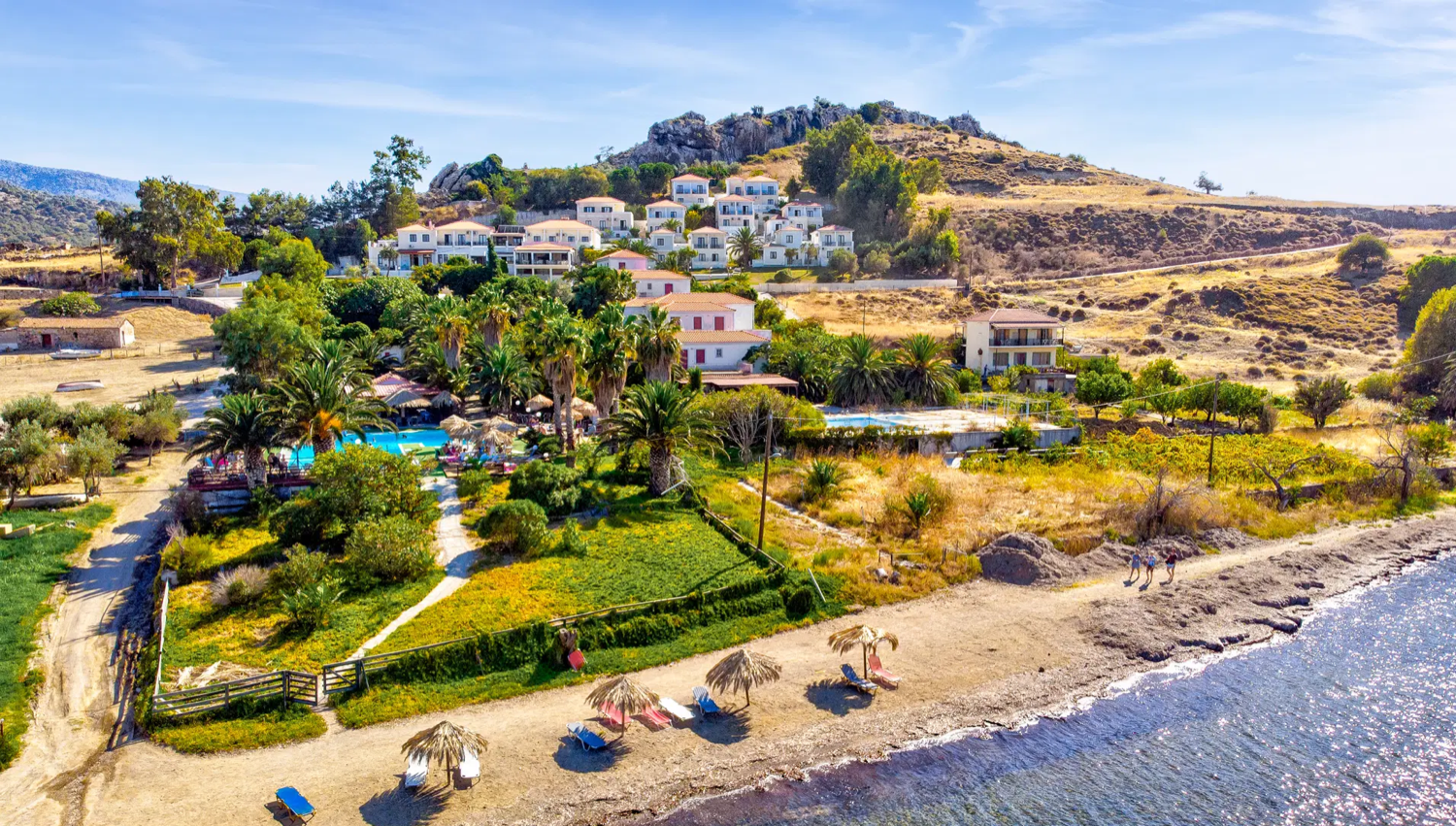 Grecki urlop na wyspie Lesbos 🏝️🌞 All inclusive w hotelu z widokiem na morze za 2356 PLN