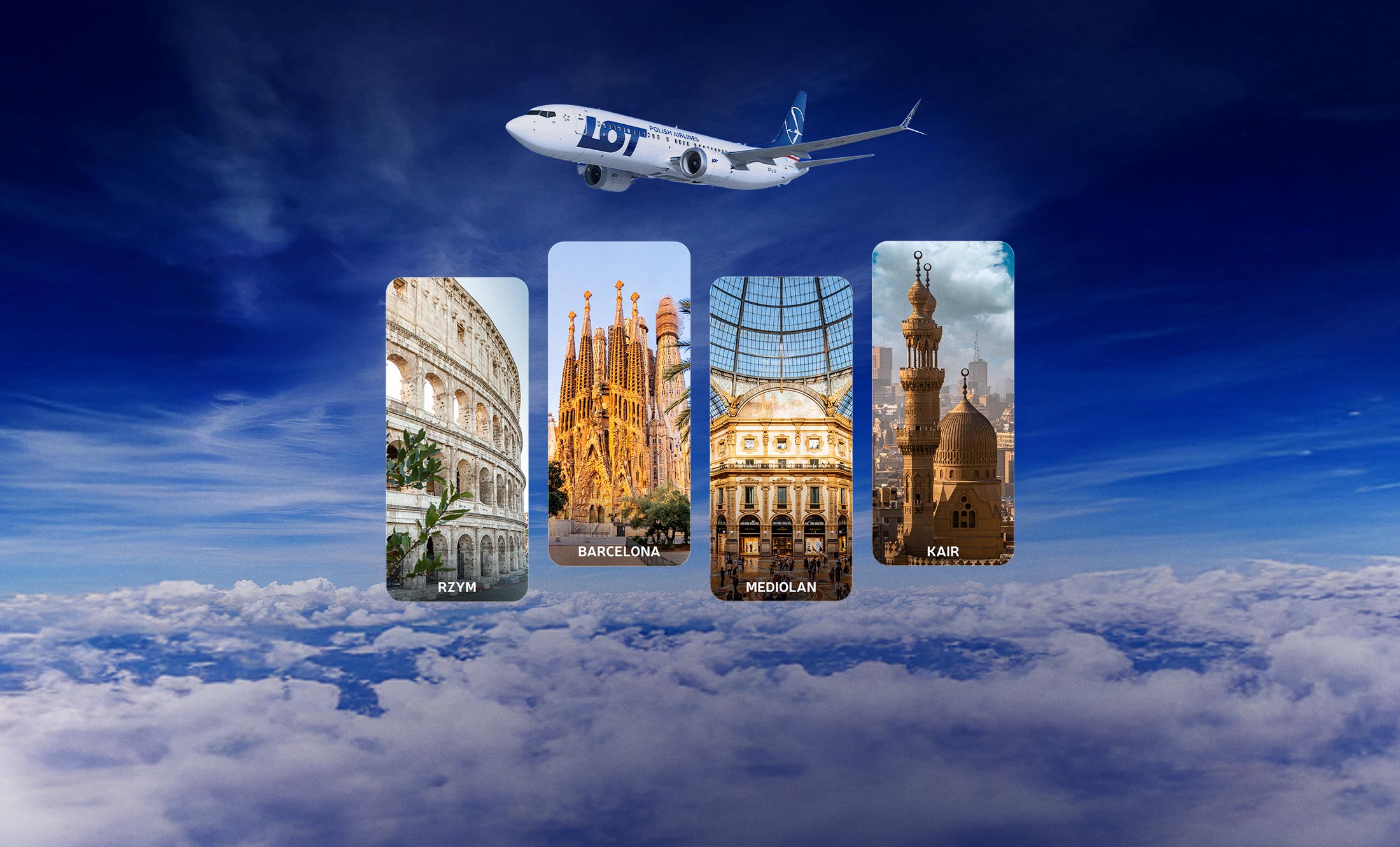 Leć, gdzie chcesz – Szalona Środa z LOT-em ✈️ Loty po Europie od 399 PLN, Egipt od 749 PLN, Indie od 2149 PLN 🌏