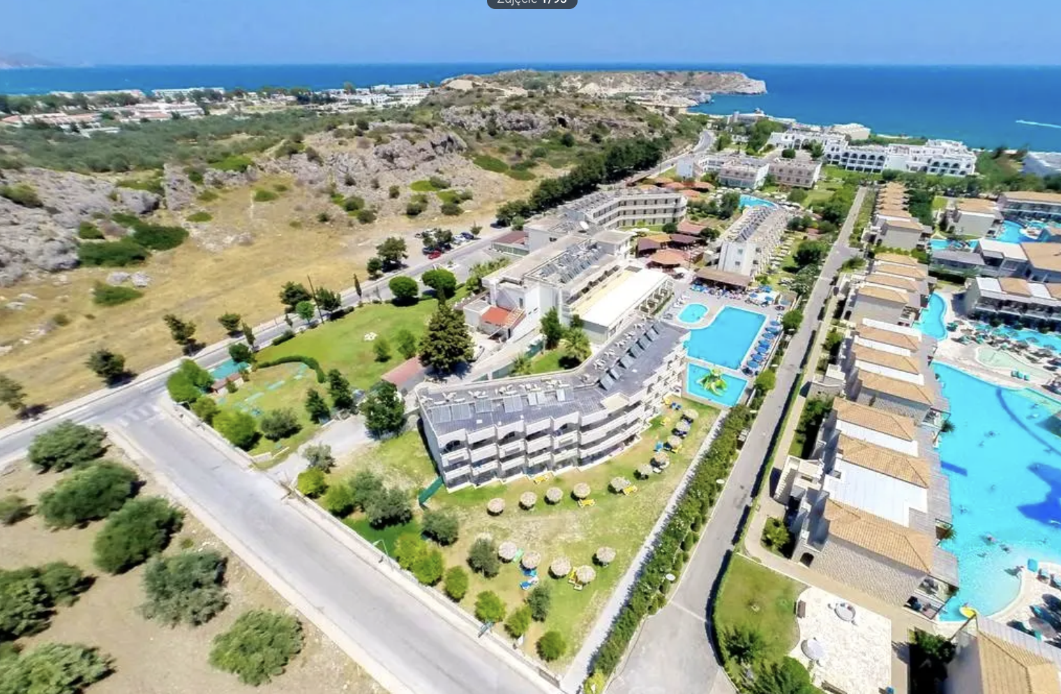 Rodos zaprasza na all inclusive 🏝️🍹 7 dni w 4* hotelu z aquaparkiem za 2267 PLN