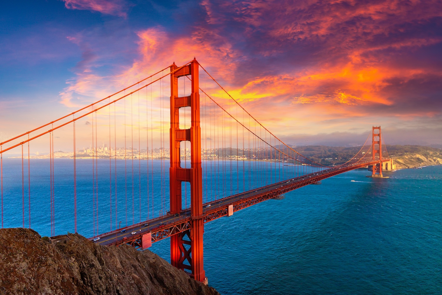Złote słońce i Golden Gate 🌇🌉 Letnie loty do San Francisco od 1573 PLN 😍