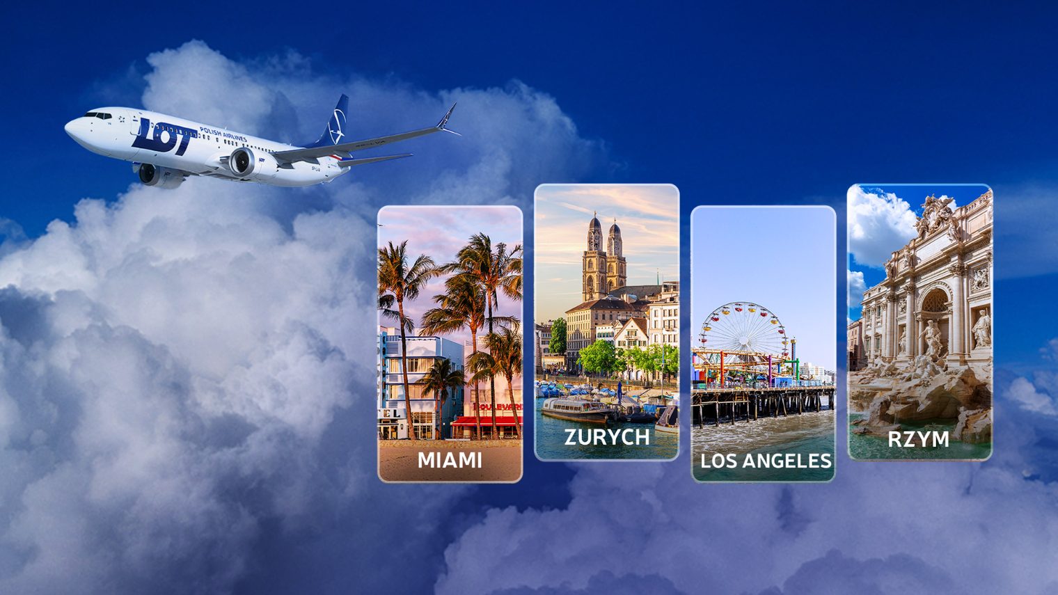 Floryda, Kalifornia – a może loty po Europie? Witaj w Szalonej Środzie PLL LOT z biletami od 489 PLN