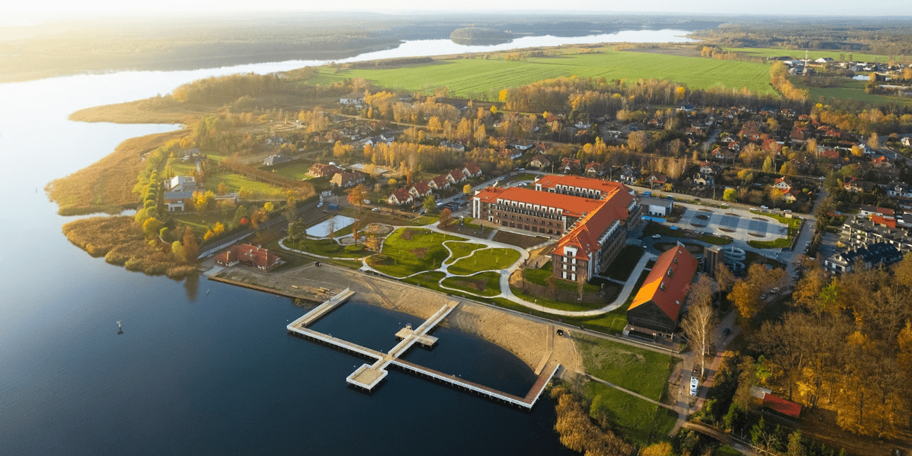 Mazurski luksus 🏰 5* resort nad jeziorem z aquaparkiem, spa i 🍴🌊 🧖‍♀️