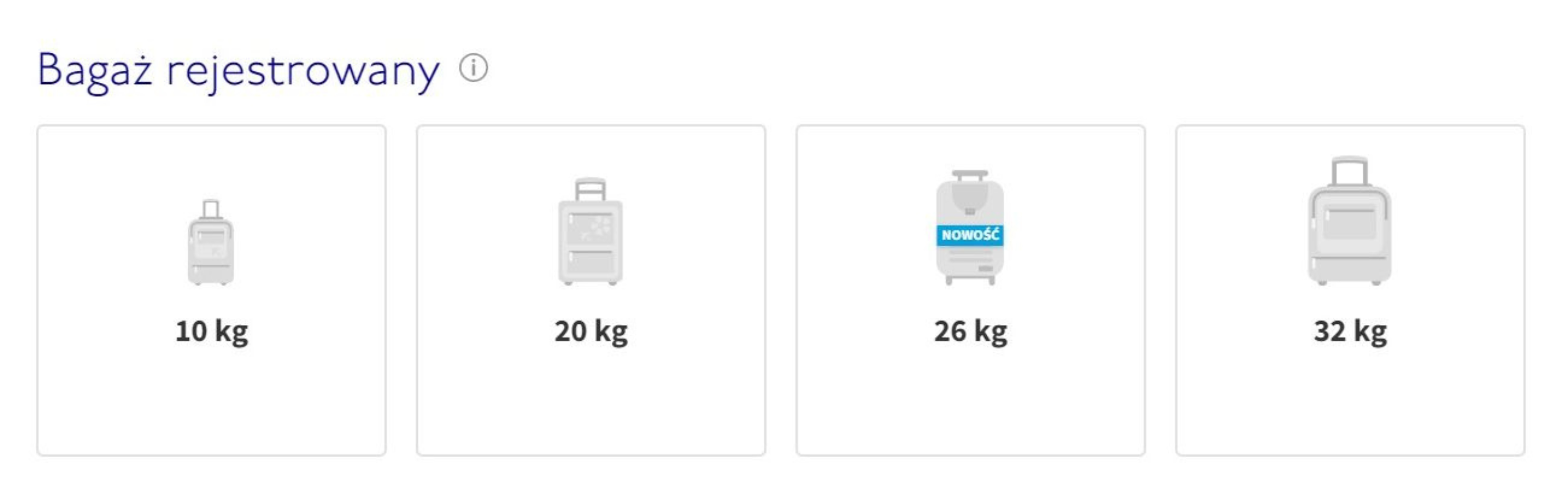 wymiary walizki wizzair