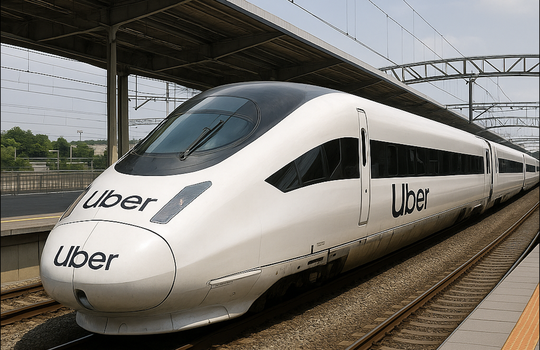 Uber uruchomi szybkie pociągi za grosze! Chce złamać monopol na najsłynniejszej i najdroższej trasie w Europie