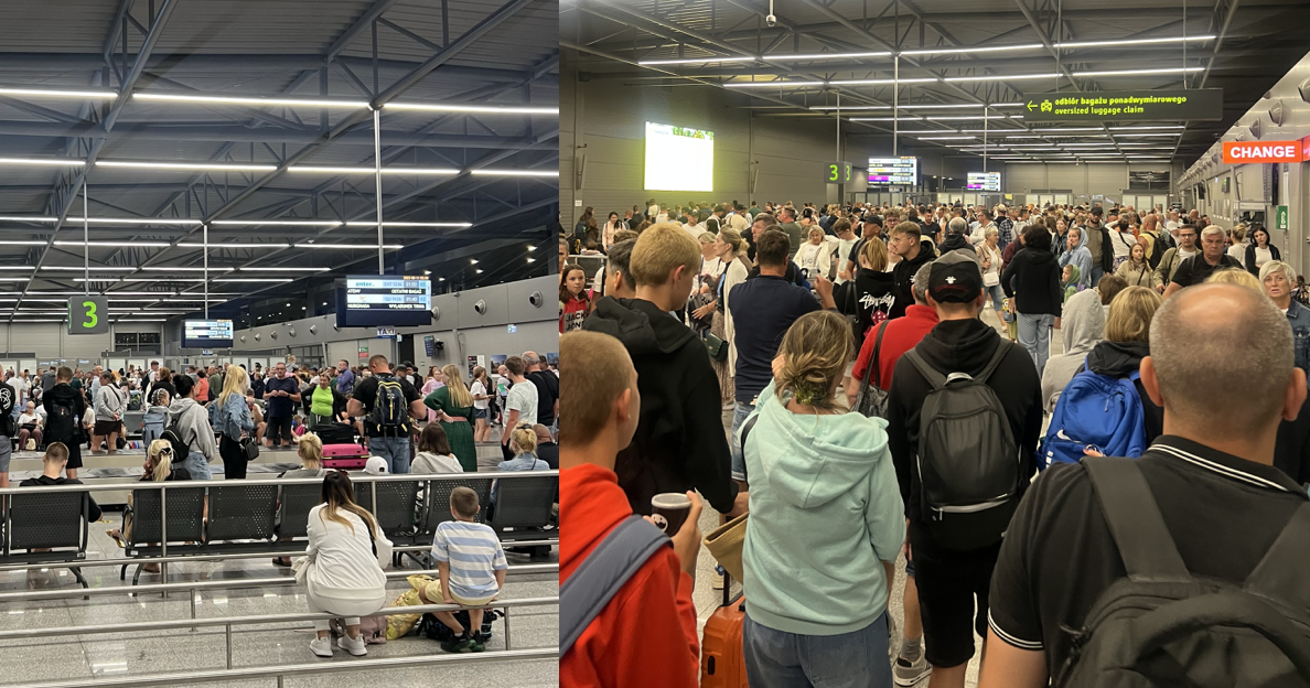 Po wylądowaniu w Pyrzowicach pasażerowie czekali do 3 w nocy na wyładowanie ich bagaży! „Zero informacji i wsparcia”
